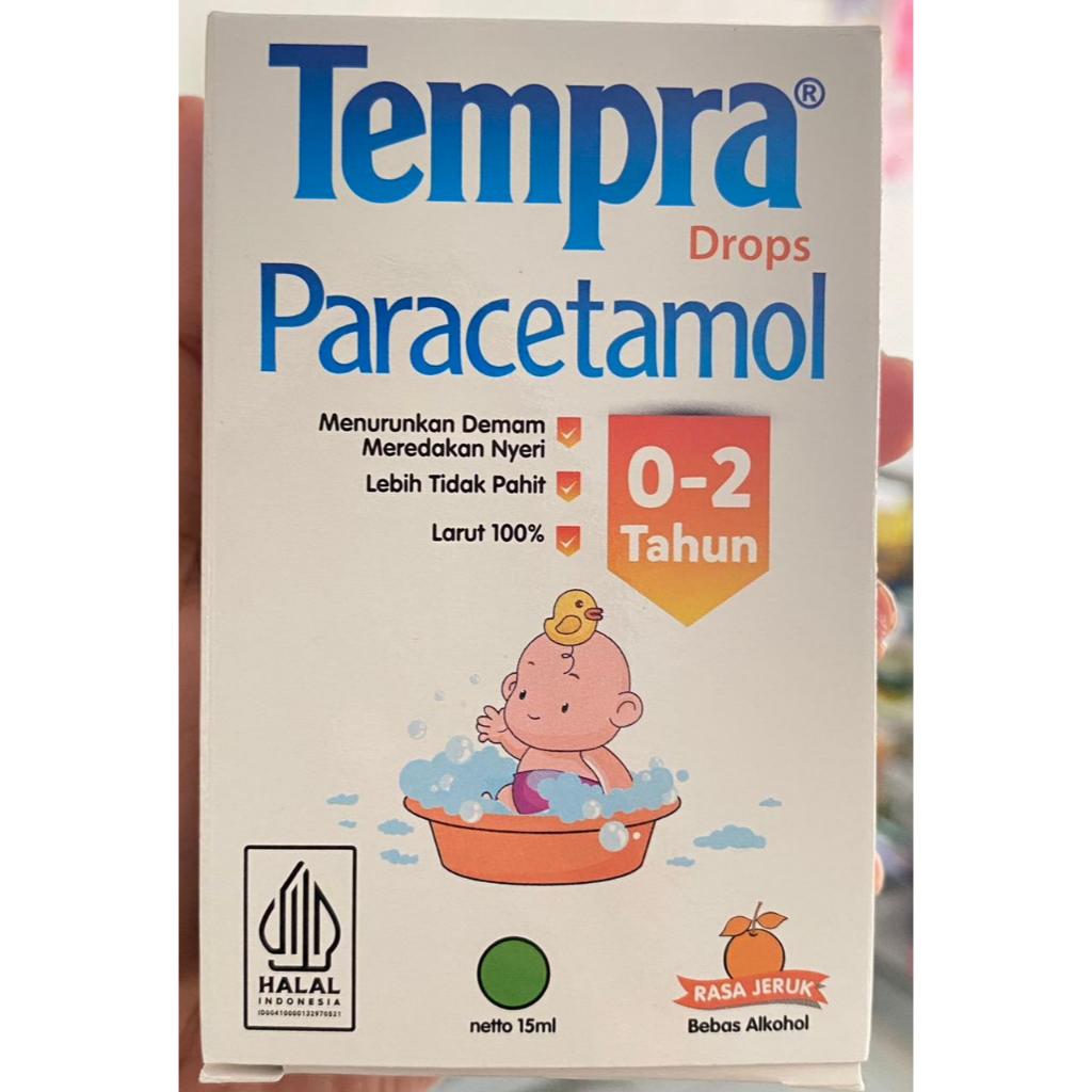 Tempra Drops Syrup Paracetamol Anak (0-2 Tahun) 15 ml