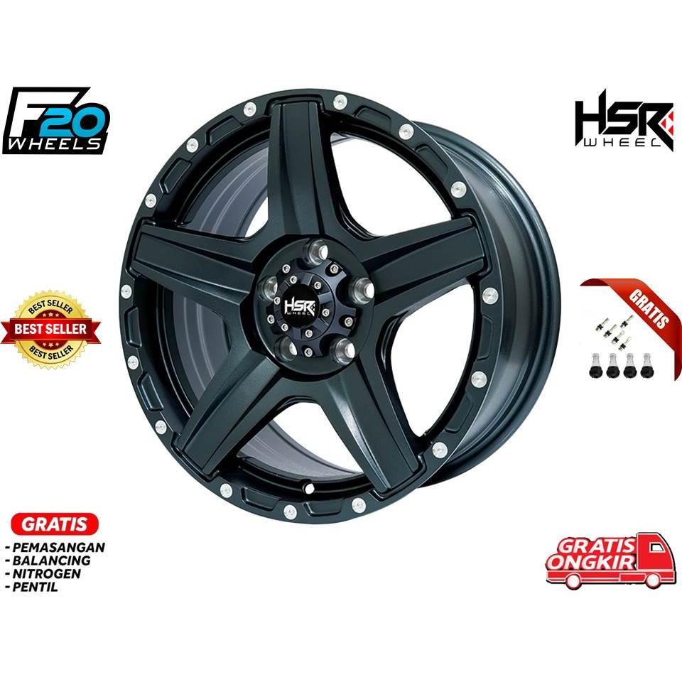 JUAL VELG KEREN HSR WHEEL LANDMARCK RING 16 COCOK UNTUK RUSH TERIOS JUKE CRV DLL