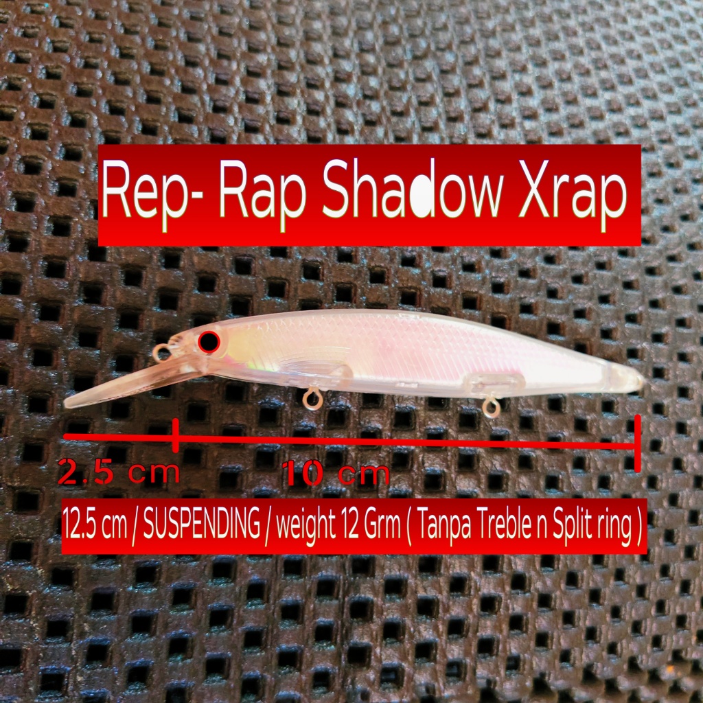 Blank lure minnow Replika Rapala Shadow xrap Suspending suspend