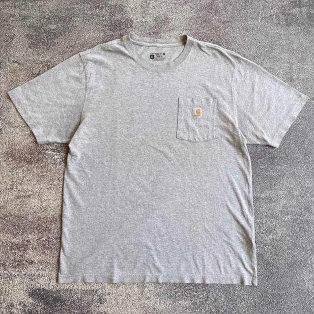 CARHARTT POCKET TEE HEATHER GREY