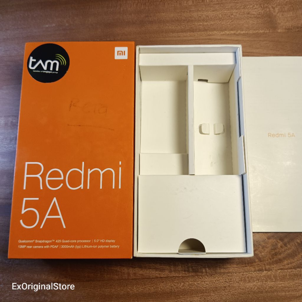 Dus Box Xiaomi Redmi 5A Original Copotan