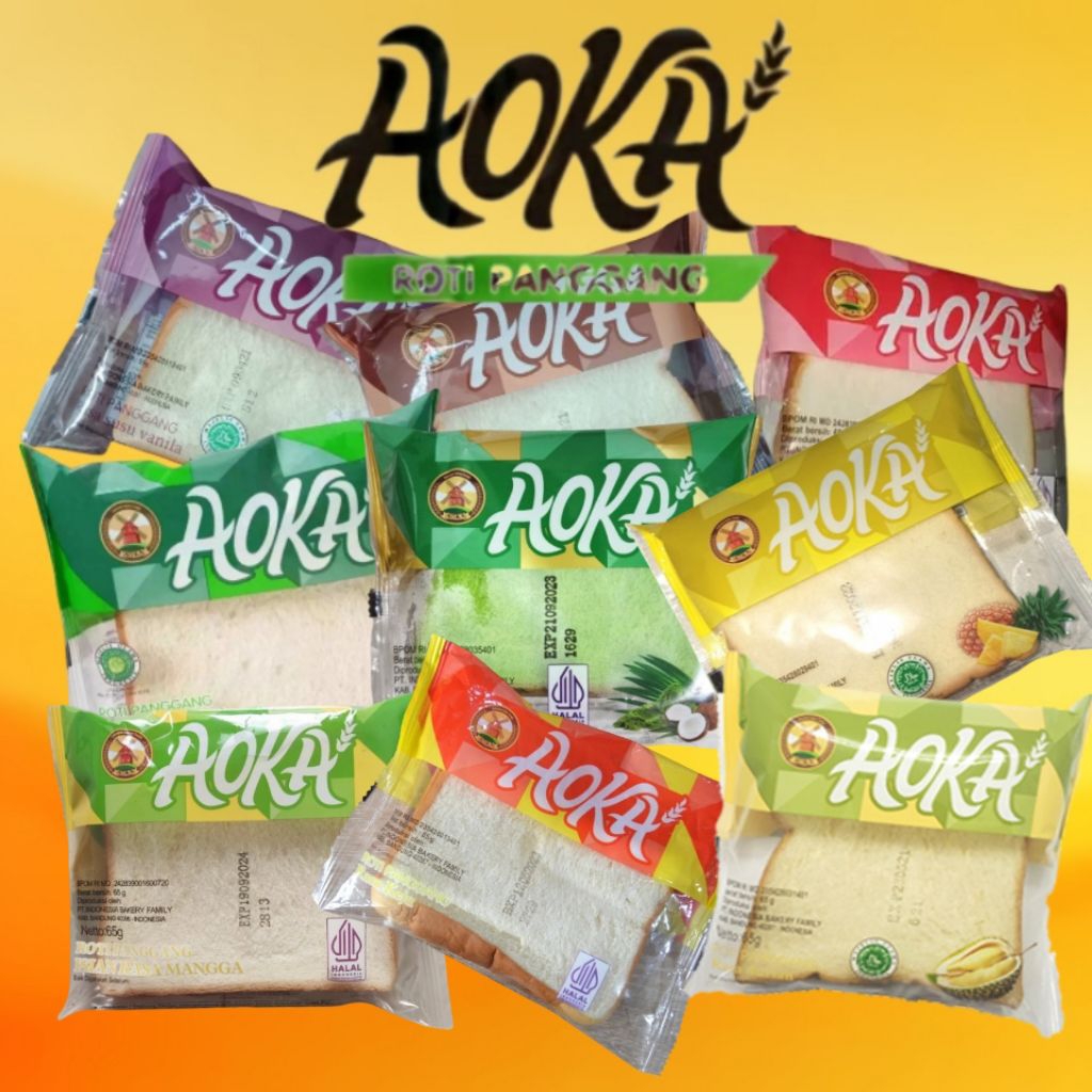 Aoka Roti Tawar 65 gram