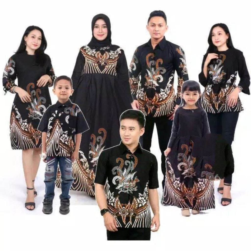 Baju couple Batik Dress borkat keluarga kekinian / batik Couple natal