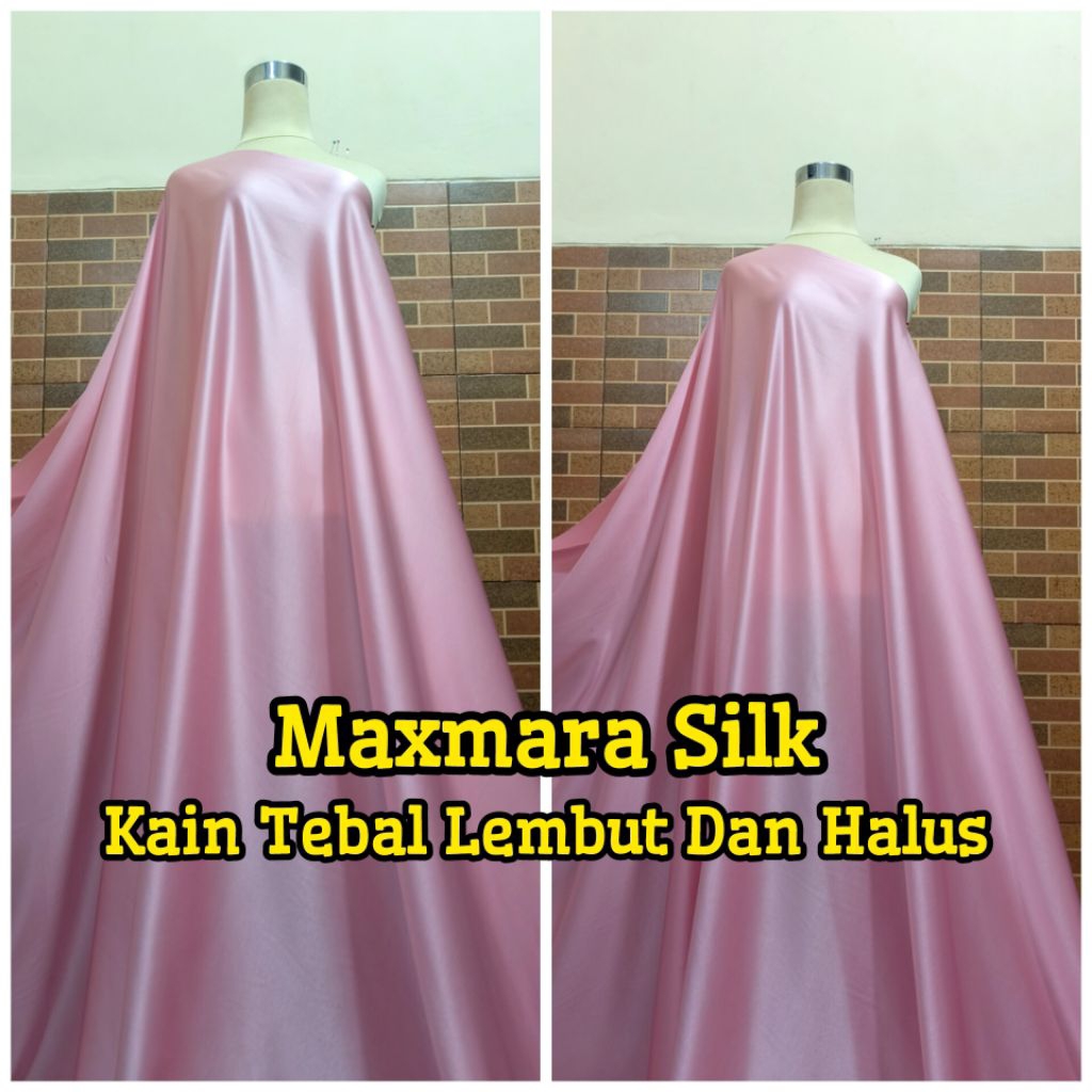 Kain Satin Maxmara Silk/Satin Silk/Polosan Bridasmaid