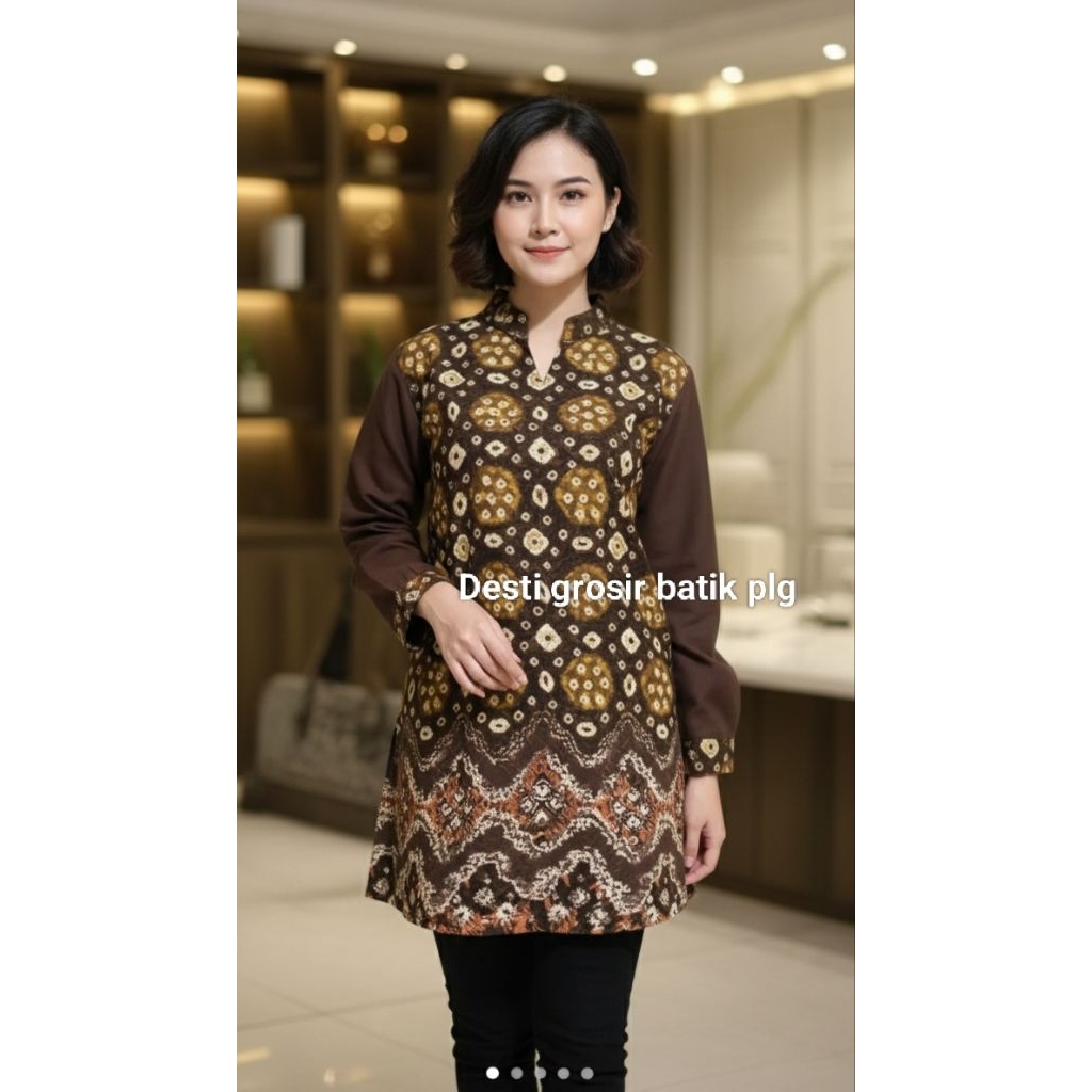 tunik jumputan dolby