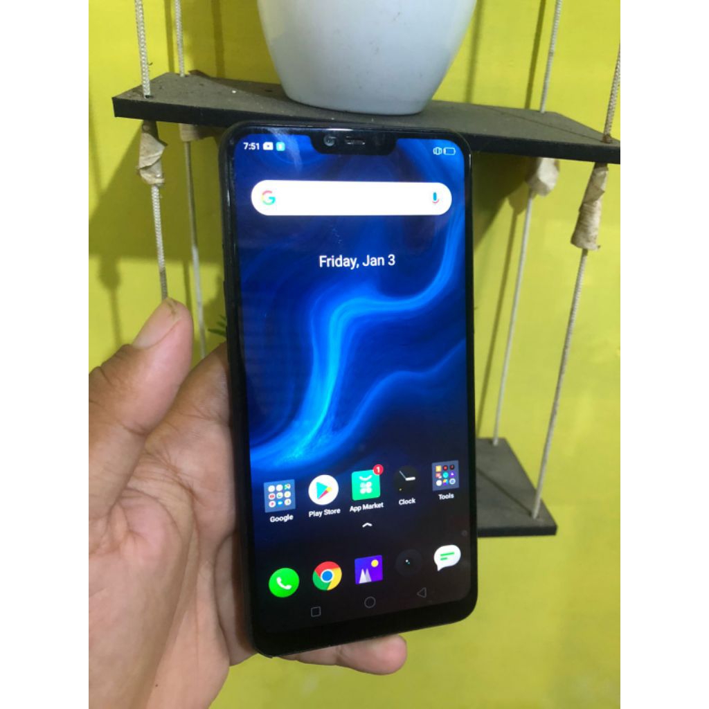 Realme C1 handphone second kondisi normal siap pake berkualitas ram 2/32
