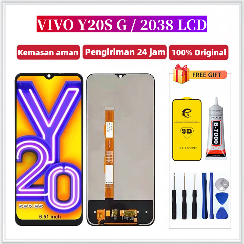 ORIGINAL LCD FOR VIVO Y20i / Y20SG / V2028 / V2038 ORIGINAL TOUCHSCREEN FULLSET COMPLETE