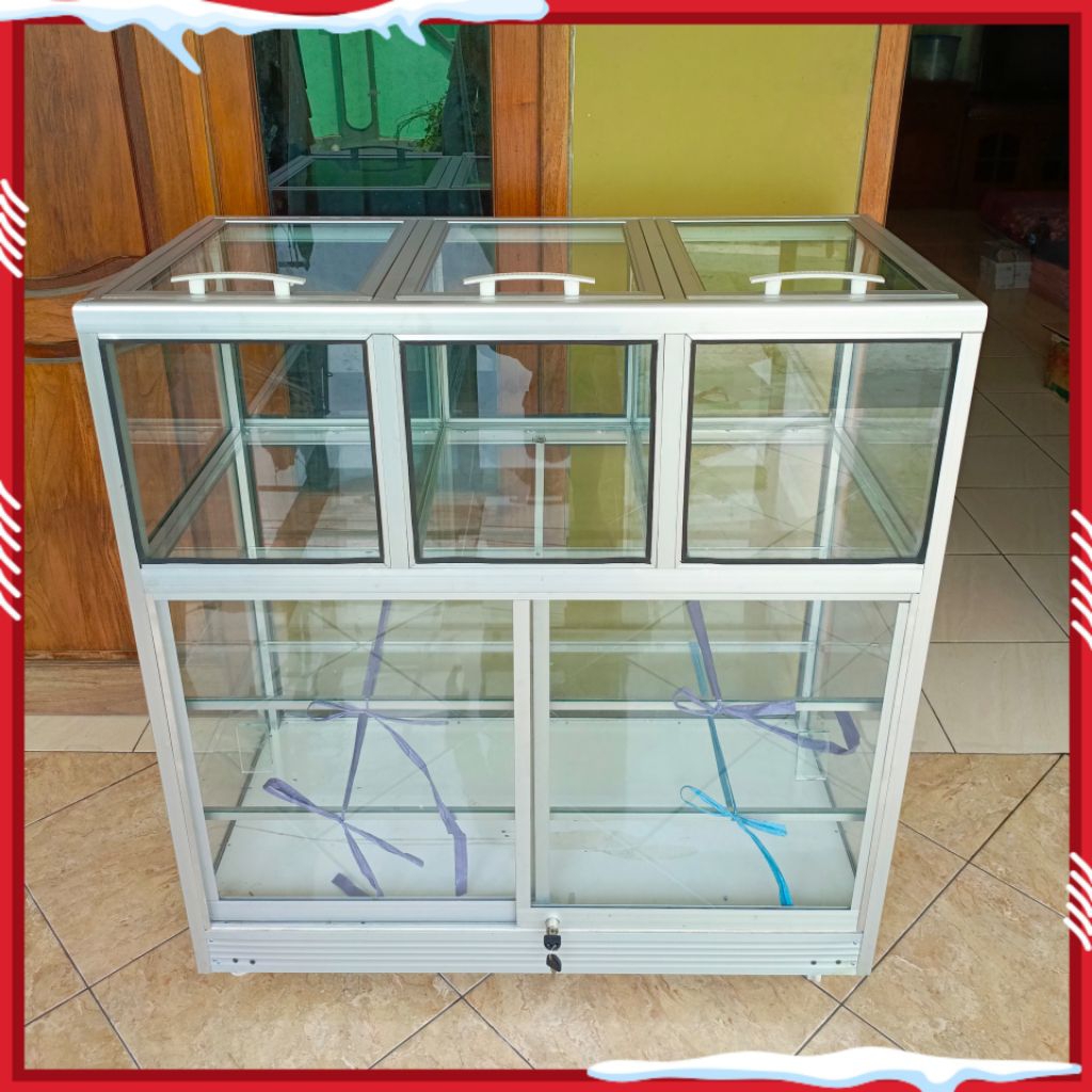 Etalase Beras Kombinasi