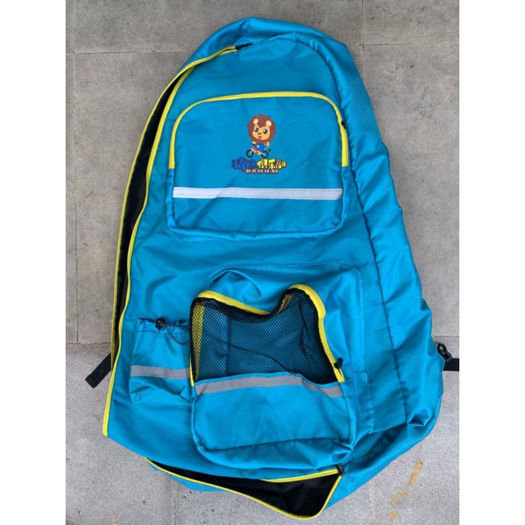 Tas Pushbike Preloved Biru Muda