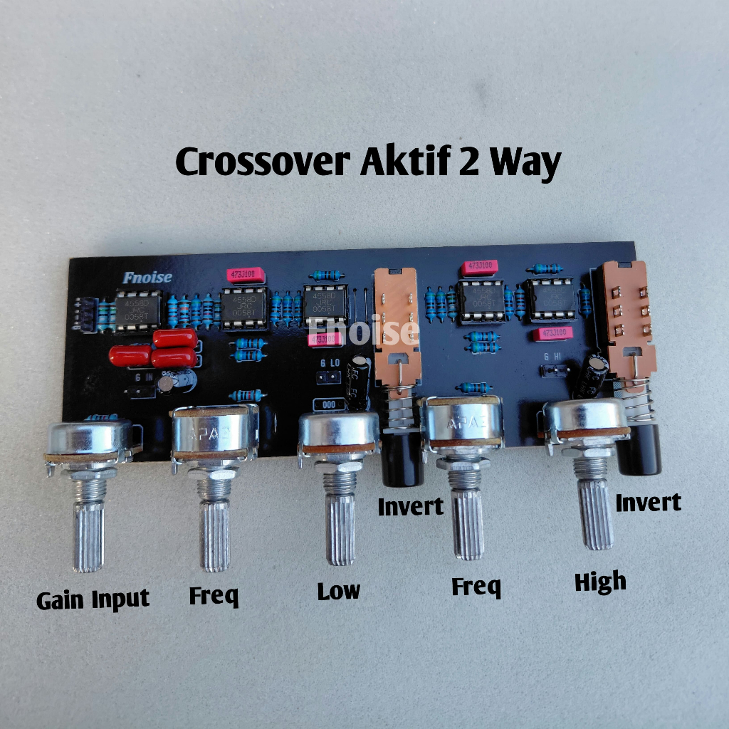 Kit Crossover Aktif 2 Way