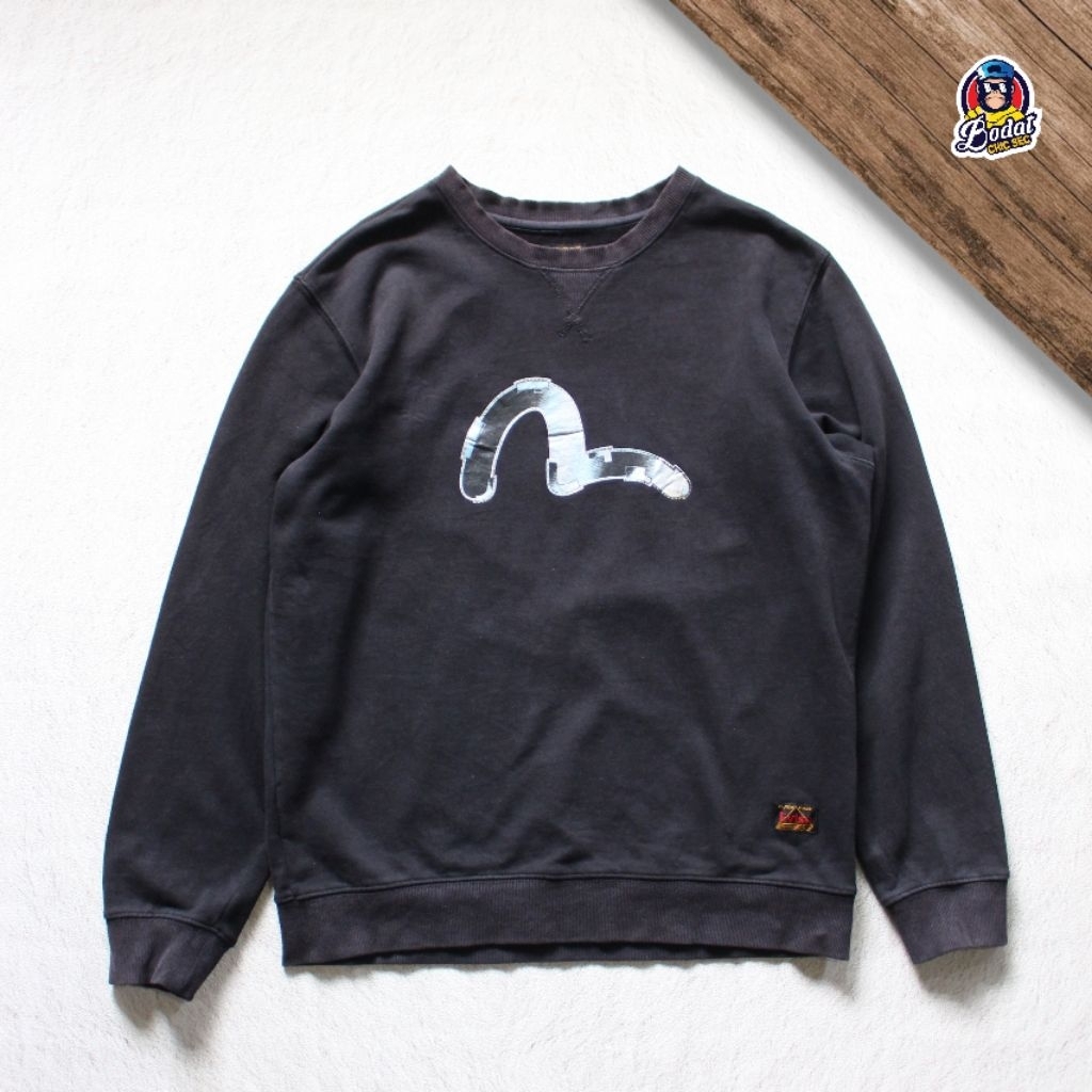 Evisu Big Logo Crewneck