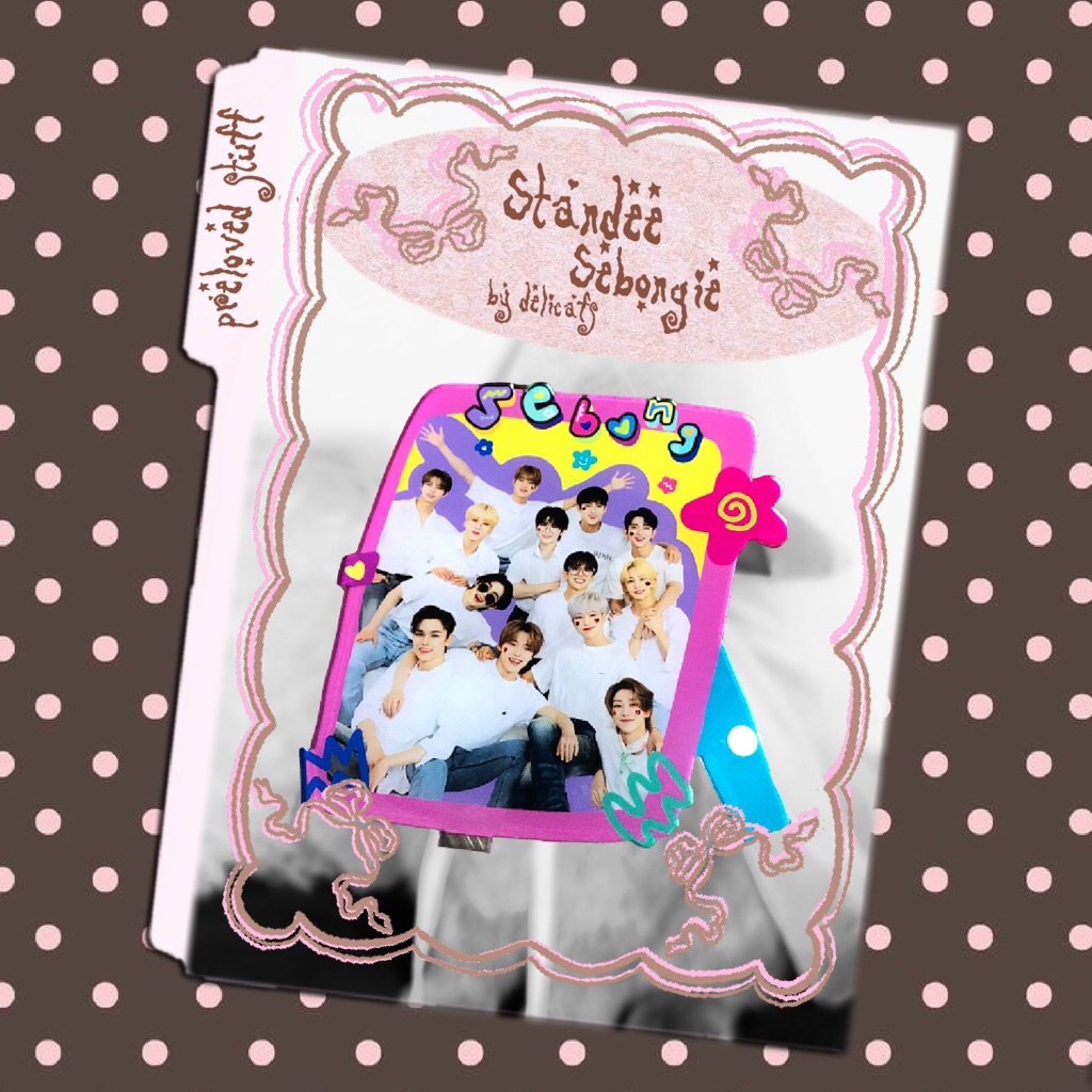 [ready stock] preloved standee seventeen
