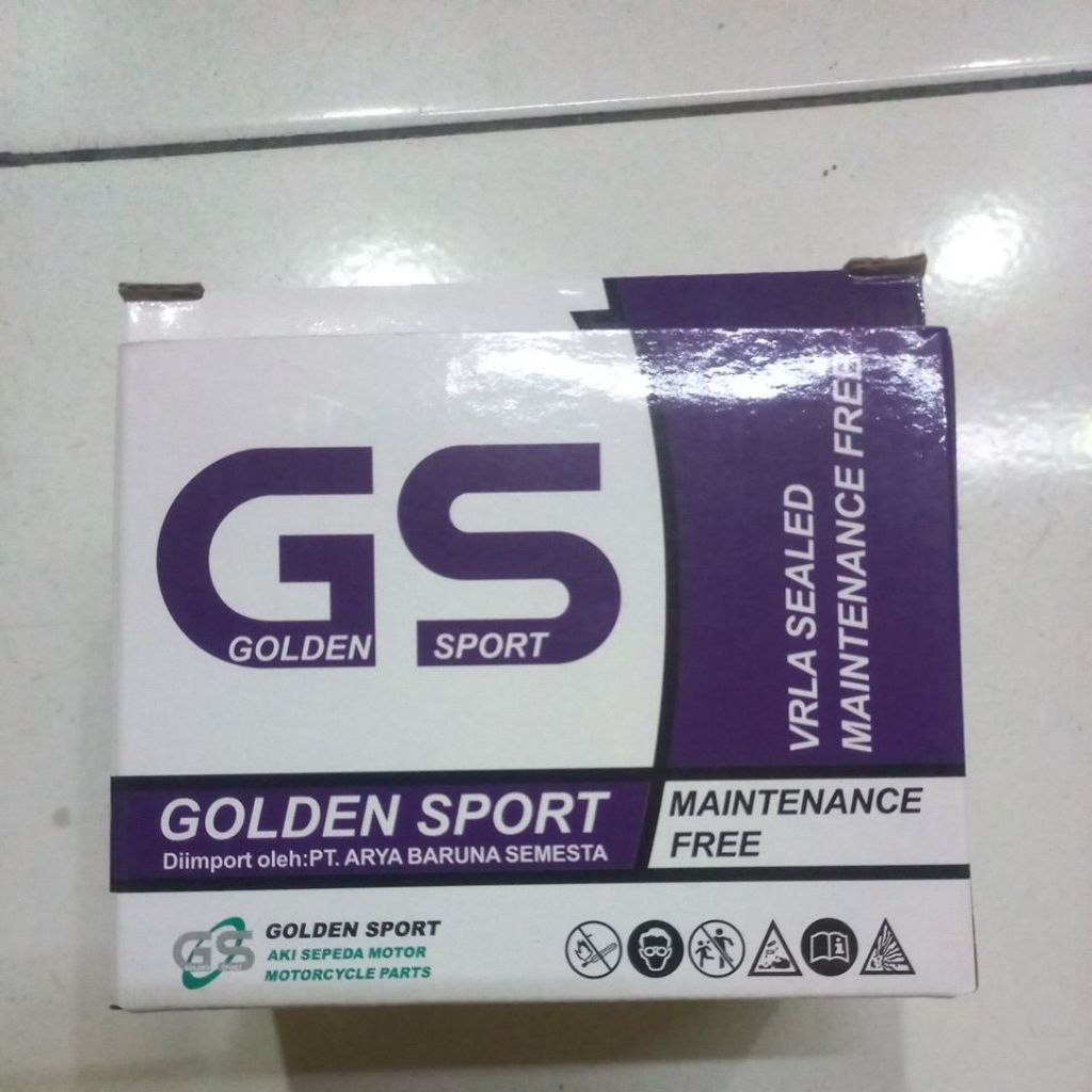 Aki kering Gtz5s Gs Golden sport Grand sport (Bukan Gs astra)