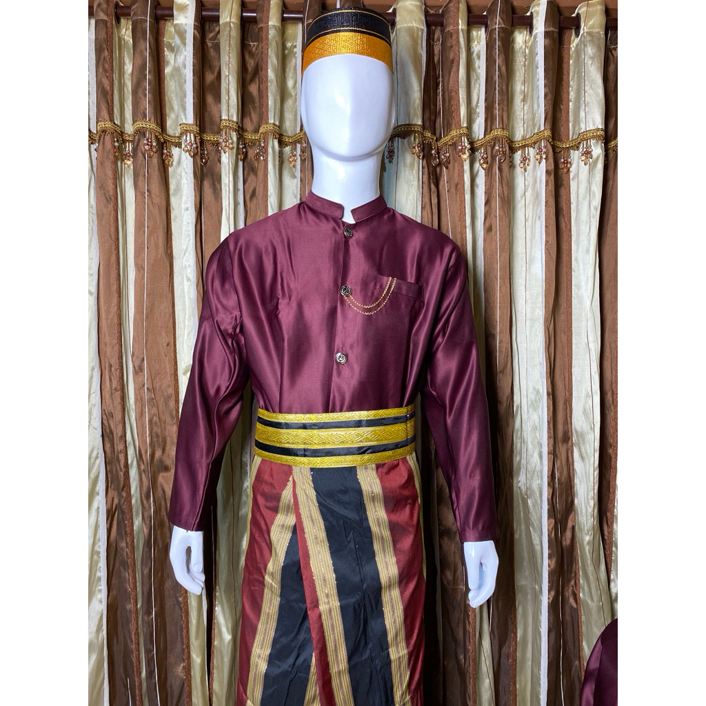 JAS TUTUP DEWASA BRIDAL PREMIUM, JAS TUTUP KHAS BUGIS MAKASSAR/JAS ADAT BUGIS MAKASSAR