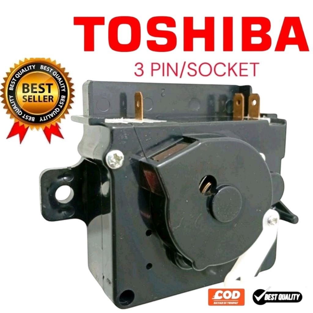 Timer Mesin Cuci TOSHIBA Timer Wash 3 Socket Mesin Cuci Toshiba 2 Tabung