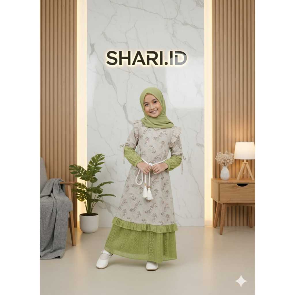 GAMIS ANAK PEREMPUAN - BAJU ANAK PEREMPUAN - DRESS PESTA ANAK PEREMPUAN - BAJU LEBARAN ANAK PEREMPUA