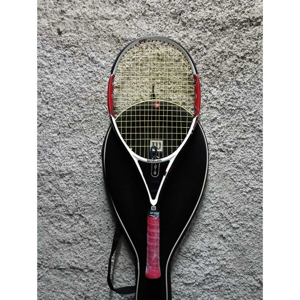 Raket tenis preloved wilson ncode nflash original kondisi mulus