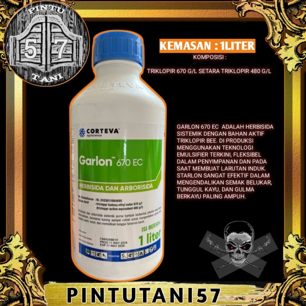 GARLON 1 LITER PEMBUNUH KAYU