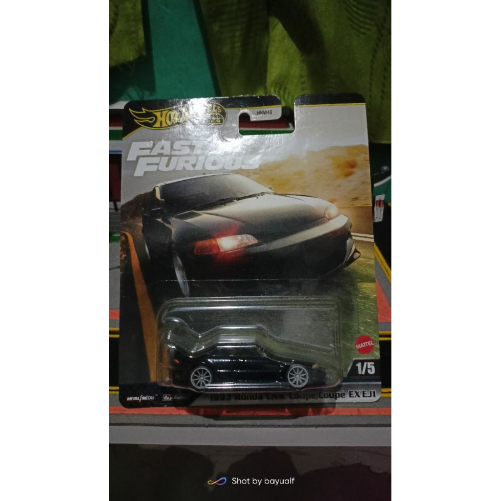 Hotwheels Premium Honda Civic Coupe EJ1