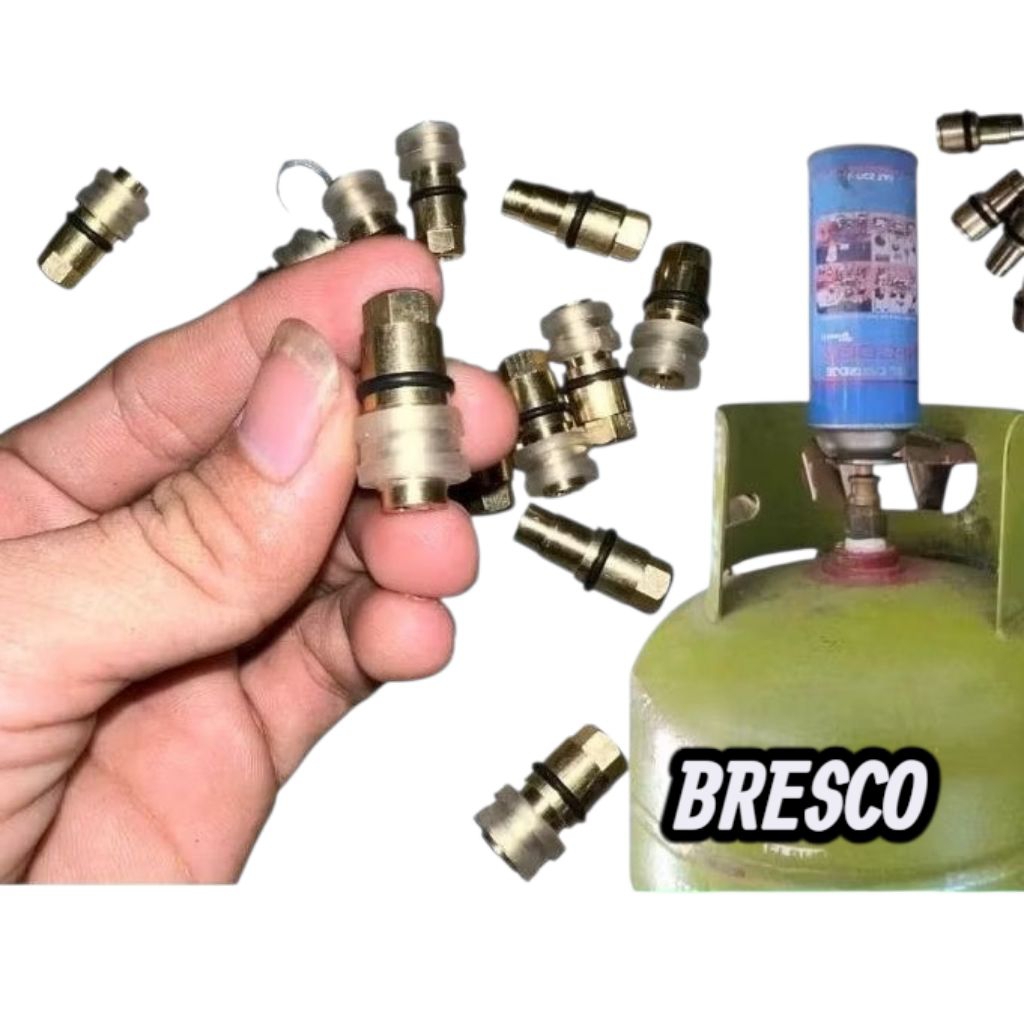 Alat isi ulang gas kaleng portable | refil gas kaleng botol Robinson Simple