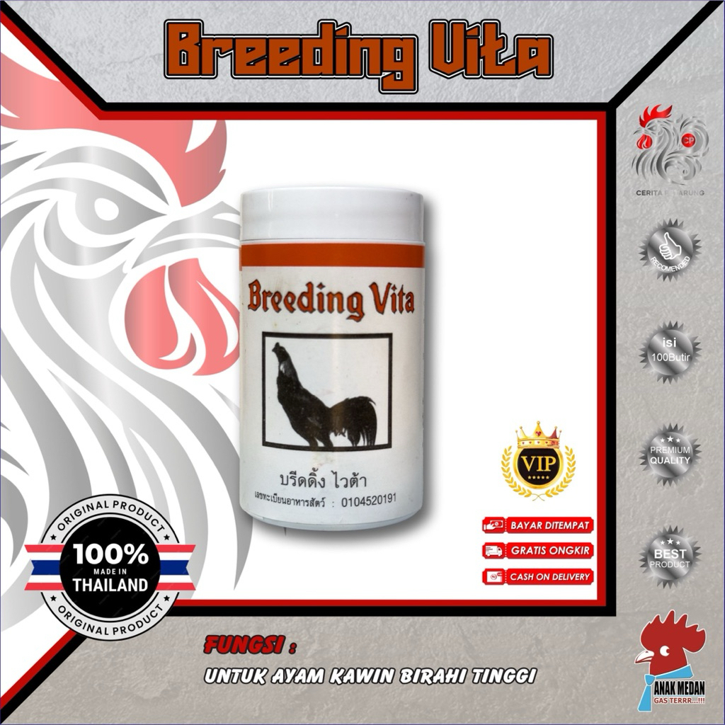 BREEDING VITA VITAMIN OBAT AYAM