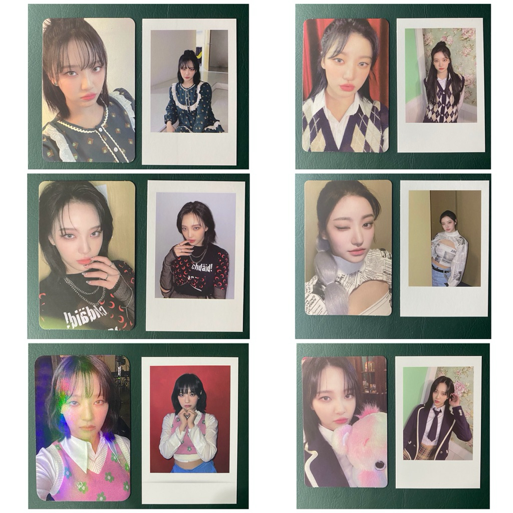 billlie moonsua siyoon photocard