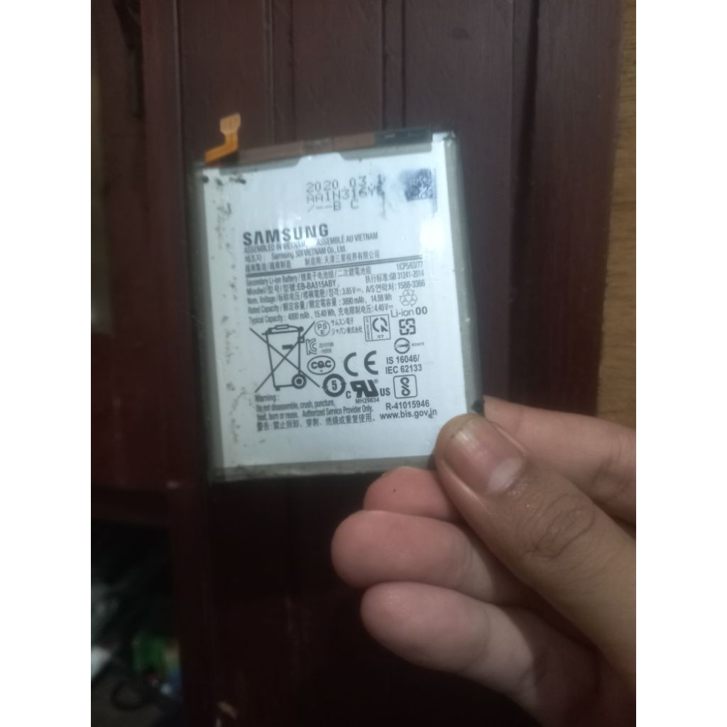 baterai copotan Samsung a51 nfc