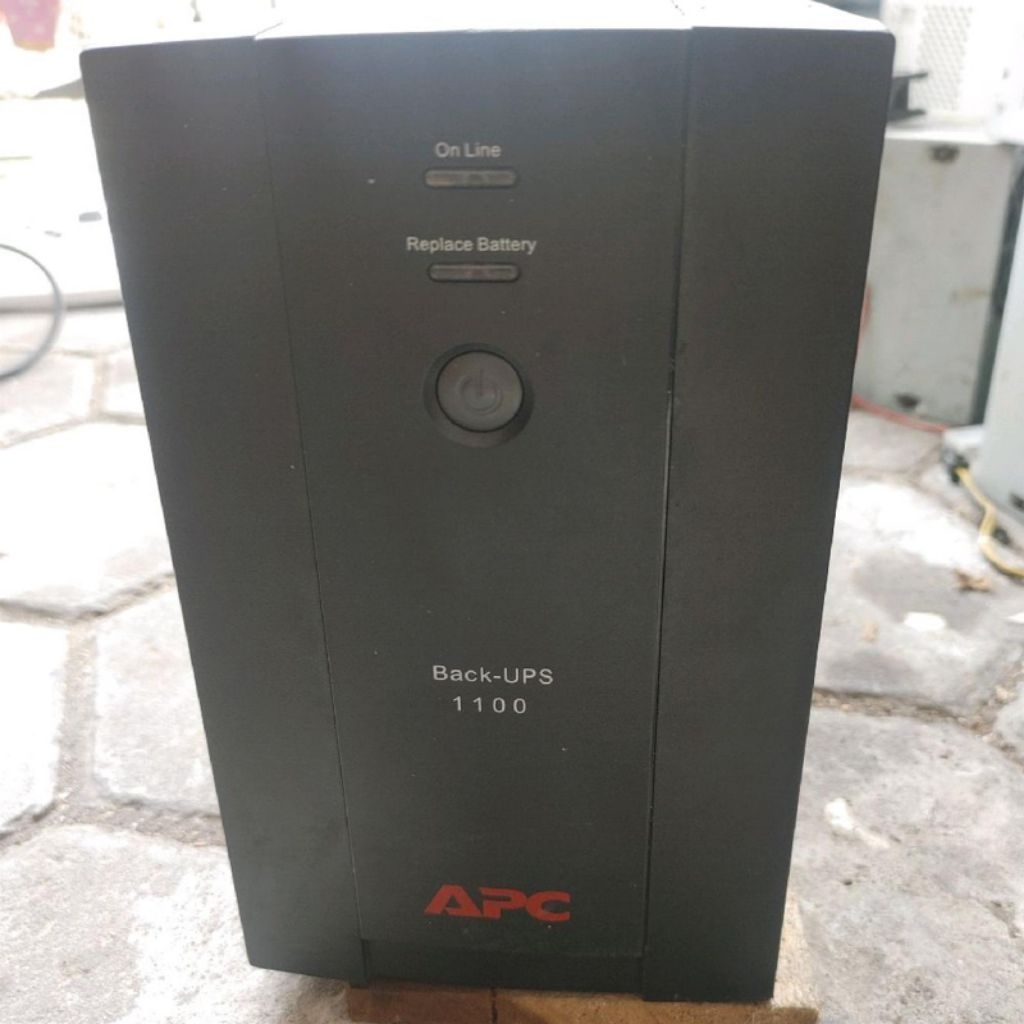 UPS APC BX1100LI-MS 550w TANPA BATERAI
