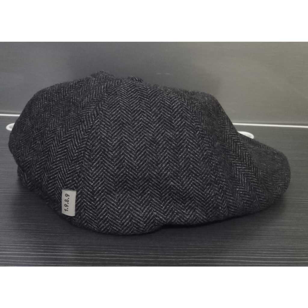 Topi Copet Skin Head NewBoy Cap Abu Tua EIGER Original