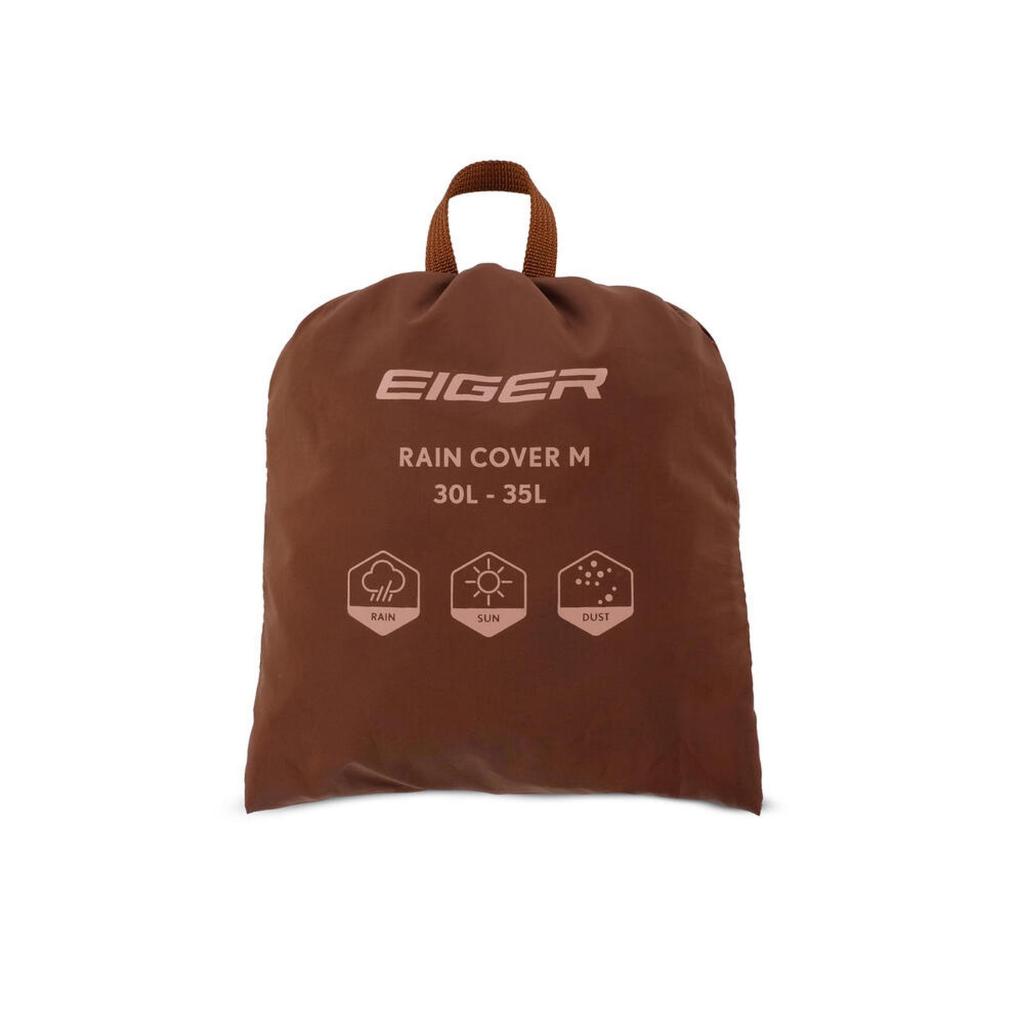 Eiger WS NUBE RAIN COVER BAG M 30-35L Cover Tas Anti Air