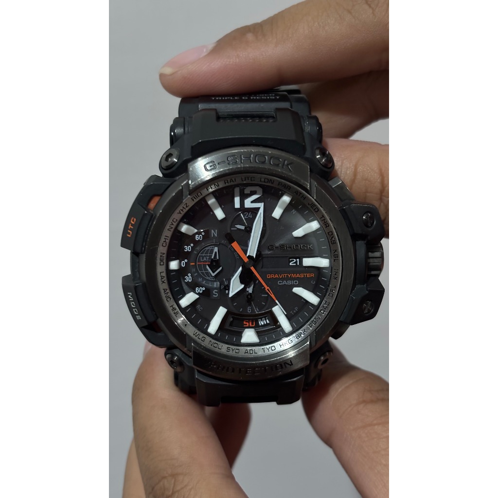 G Shock GPW2000 BLACK CARBON STRAP Original No KW/Premium