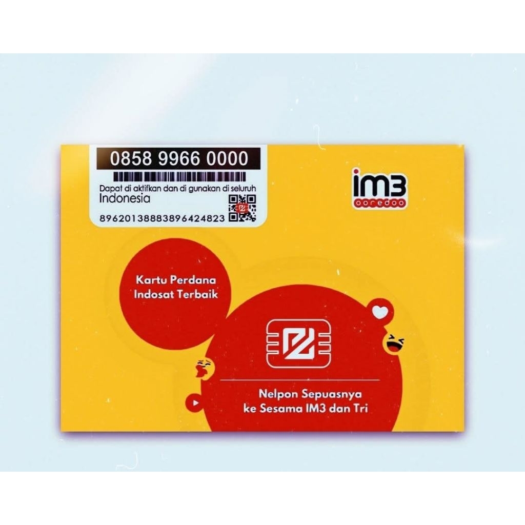 Kartu Perdana Nomor Cantik Indosat Ooredoo IM3