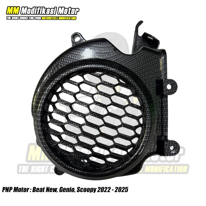 Tutup Kipas Beat Deluxe Cover Kipas Beat Deluxe Gen 2 Carbon WTP PNP Scoopy Genio 2022 2025
