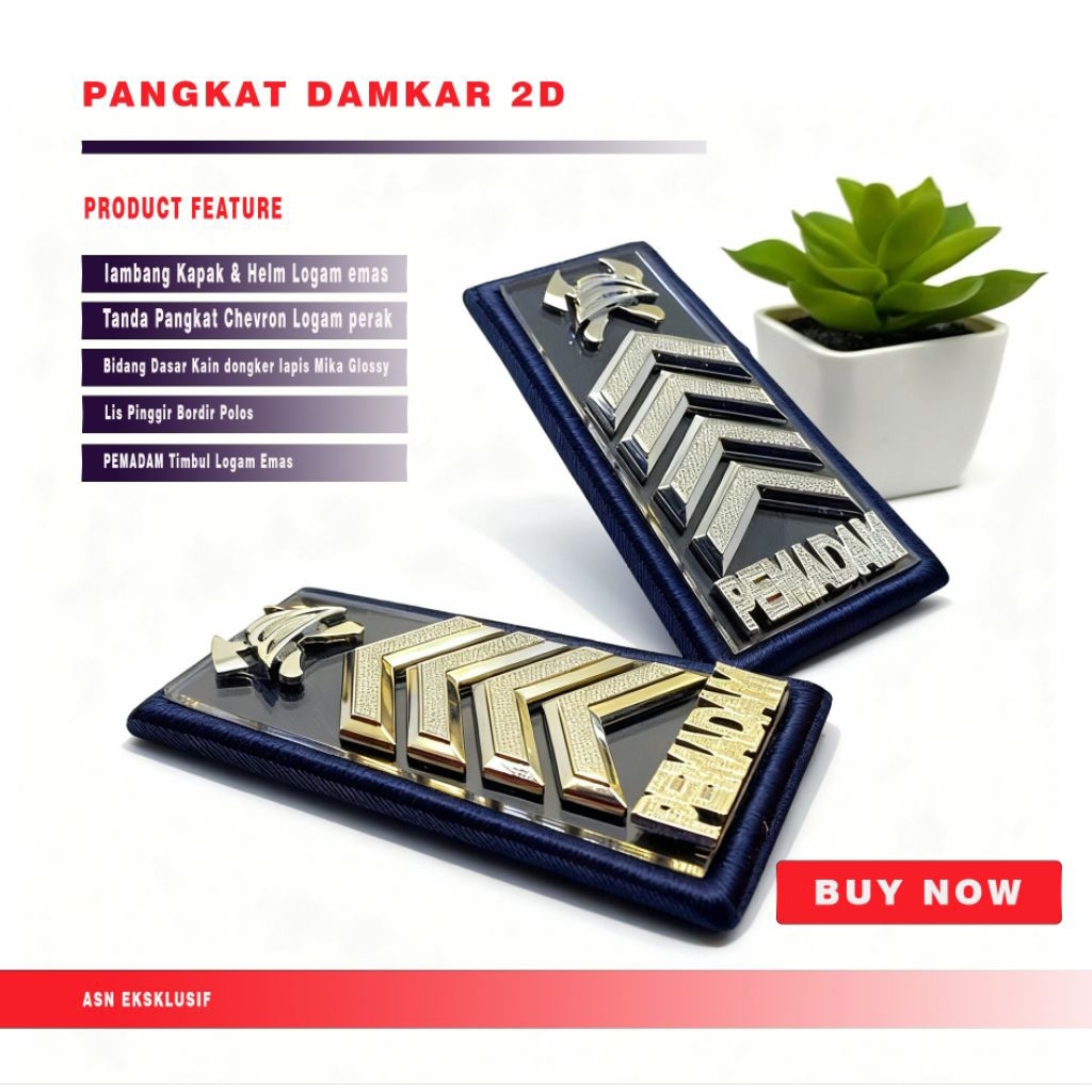 PANGKAT DAMKAR GOLONGAN 2A 2B 2C 2D FORMAL ELEGAN