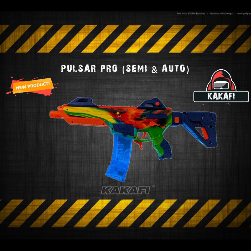 Hydro Strike Pulsar Pro Motorized Toys Kids Toy Senjata Tembak Gun Toys