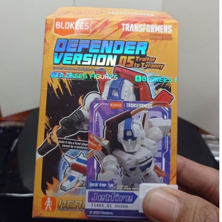 blokees transformers Jetfire super secret defender version 5