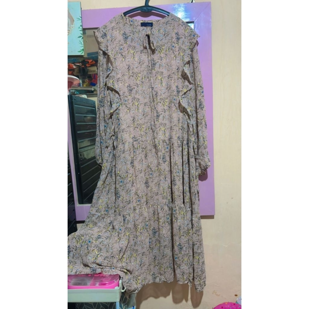 Dress hijab bunga bkk