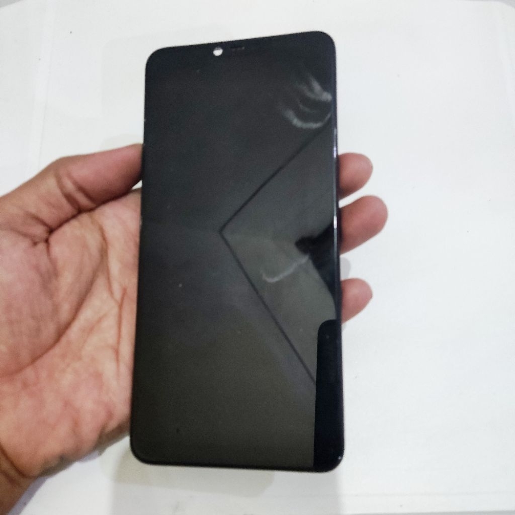 lcd plus frame oppo a3s ori copotan tested bagus 100 persen