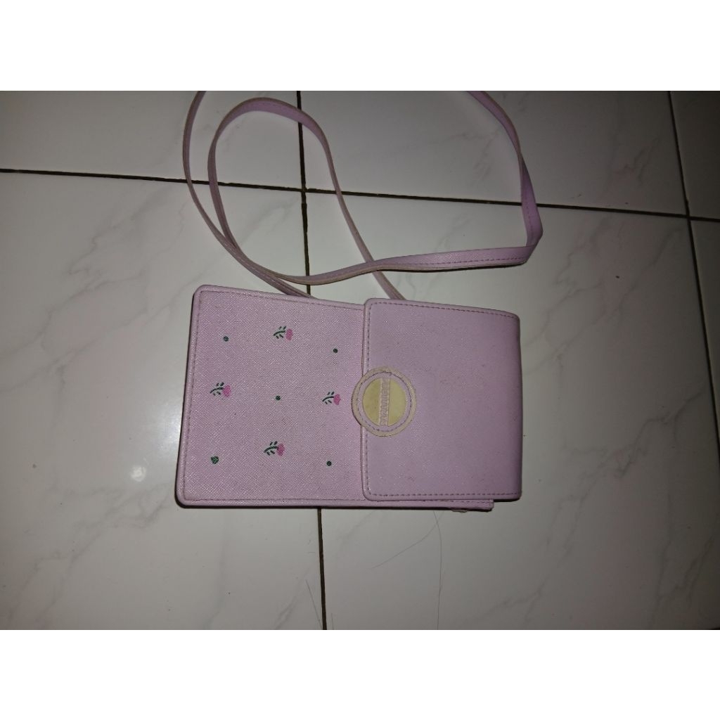 preloved tas selempang ungu