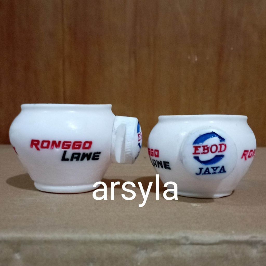 cepuk Ebod ronggolawe tempat makan minum burung 2 pcs