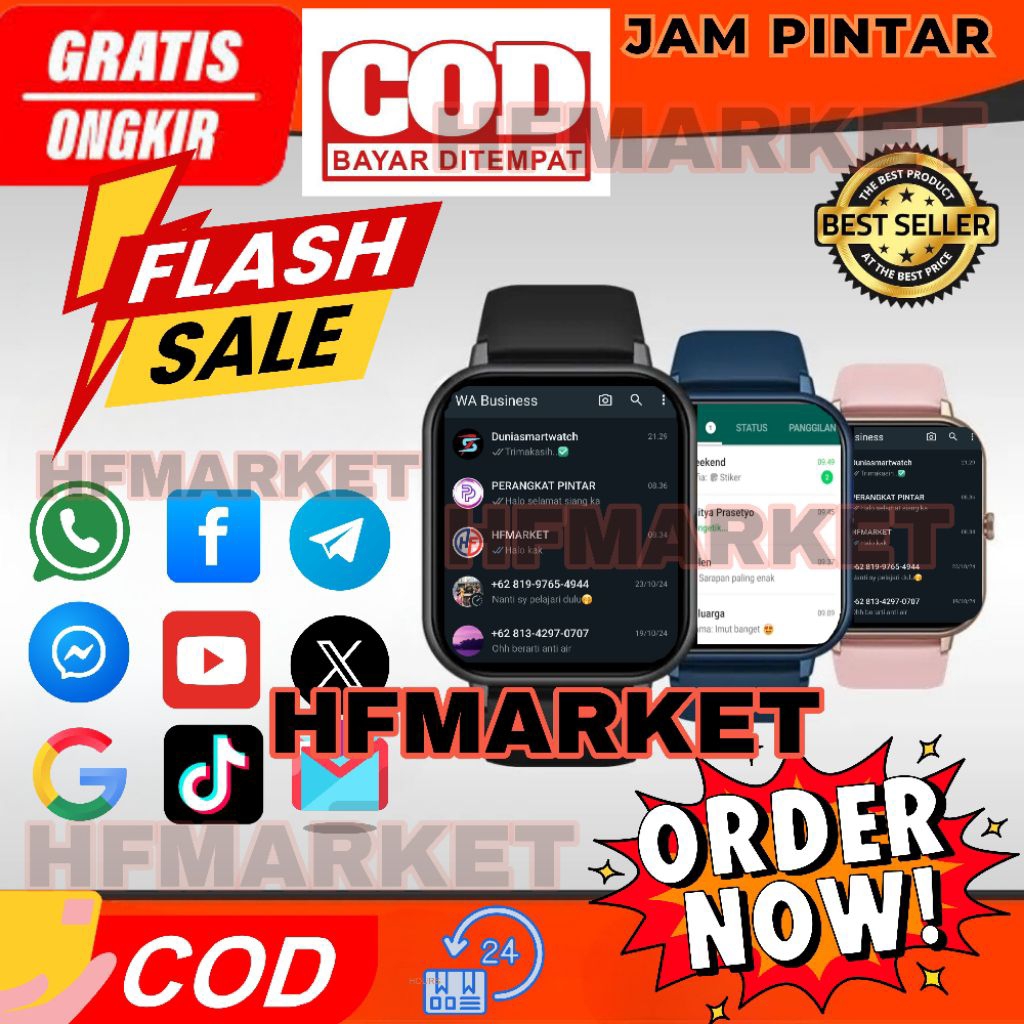 COD IMO XZ 52 SMARTWATCH NEW 2026 JAM TANGAN PINTAR SMARTWATCH WATERPROOF HP ANDROID JAM TANGAN IMO 