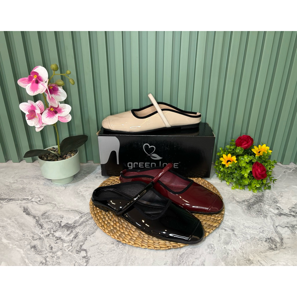 Flatshoes Green Love