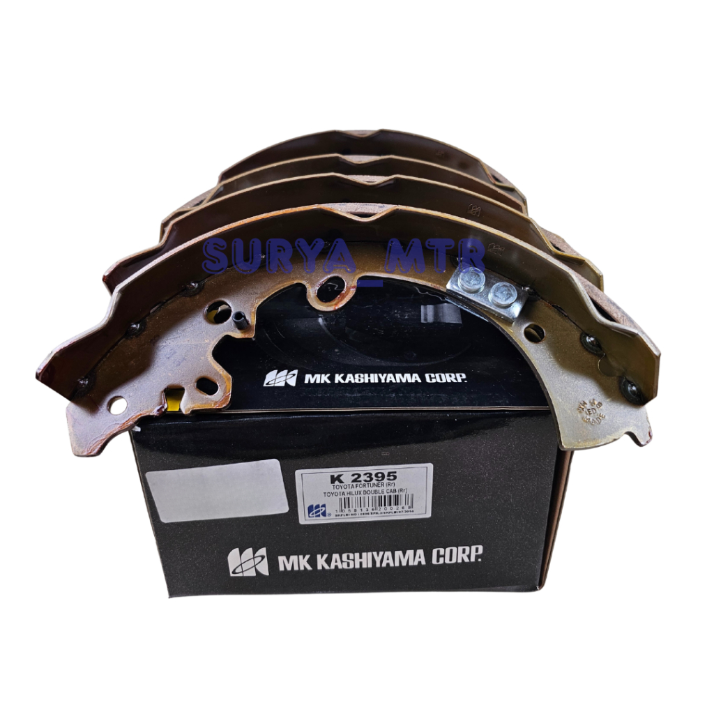 KAMPAS REM BELAKANG BRAKE SHOE FORTUNER MK KASHIYAMA K2395