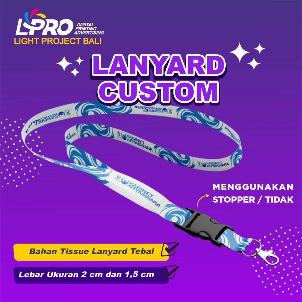 Tali Lanyard ID Card Design Custom
