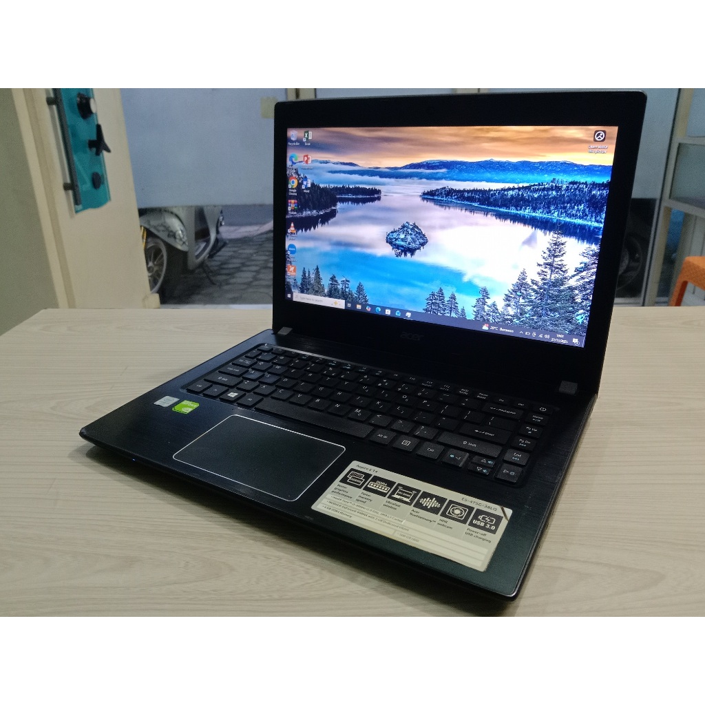 Laptop Acer E5 475G Core i3 Nvidia 940MX SSD 256GB
