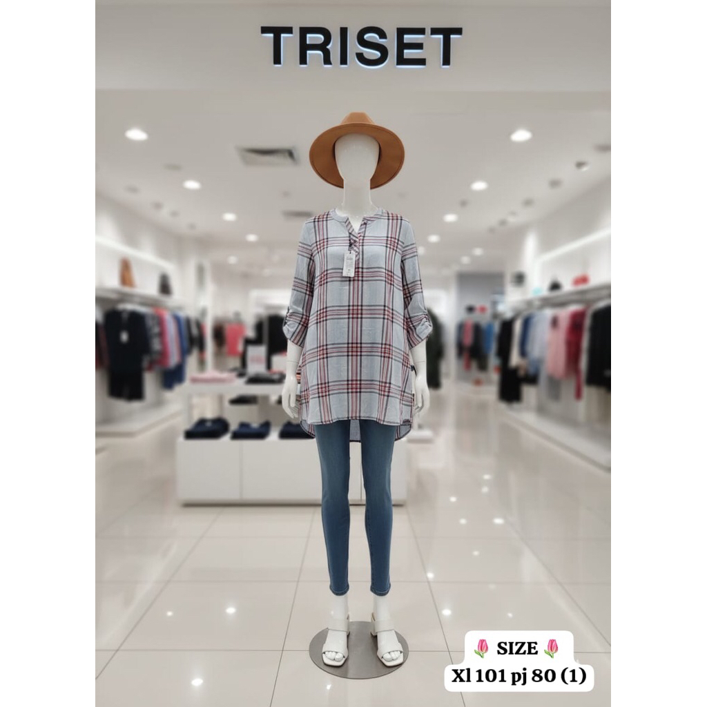 ATASAN KEMEJA BLOUSE ORIGINAL TRISET