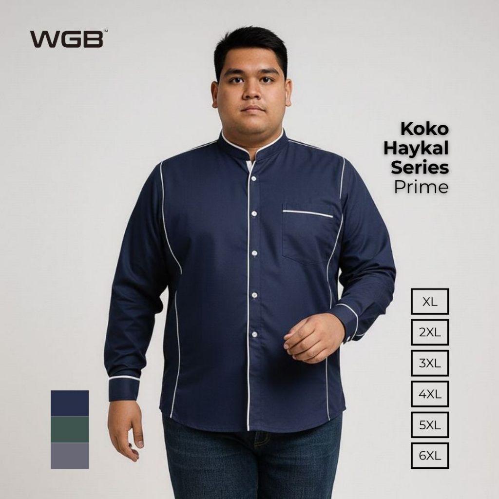 WGB Koko Panjang Haykal Series Pria Big Size Ukuran Jumbo XXL - Prime Series