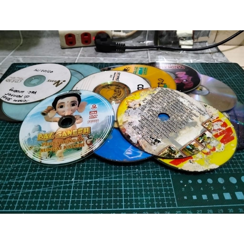 Kaset CD, DVD Player, Bekas Cocok Yang Hobi kerajinan Tangan Kreatif
