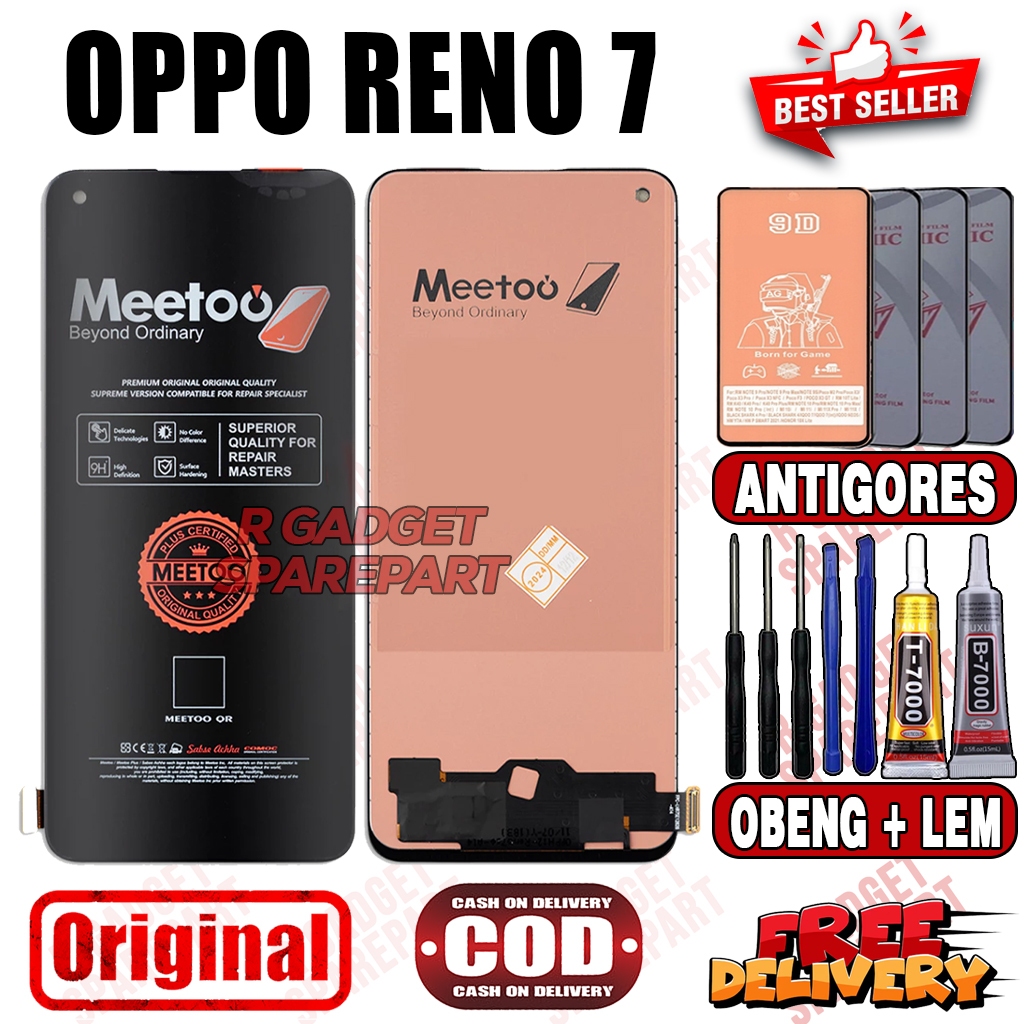 Lcd Touchscreen OPPO RENO 7 Original MEETOO Lcd OPPO RENO 7 Fullset