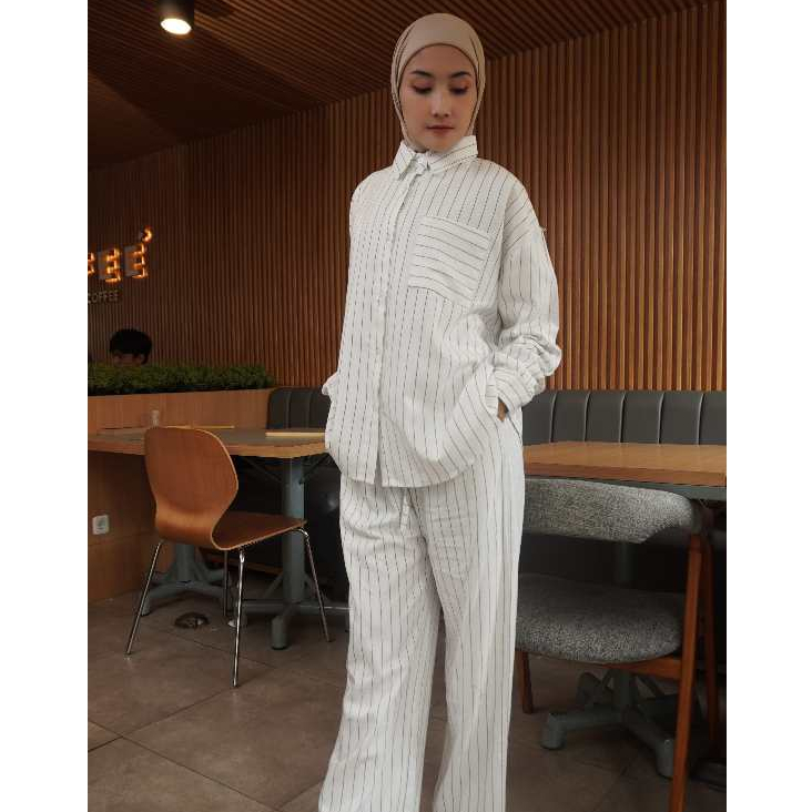 FELICIA ONE SET  Setelan Wanita Formal Work Hijab Friendly by Kean Outfit